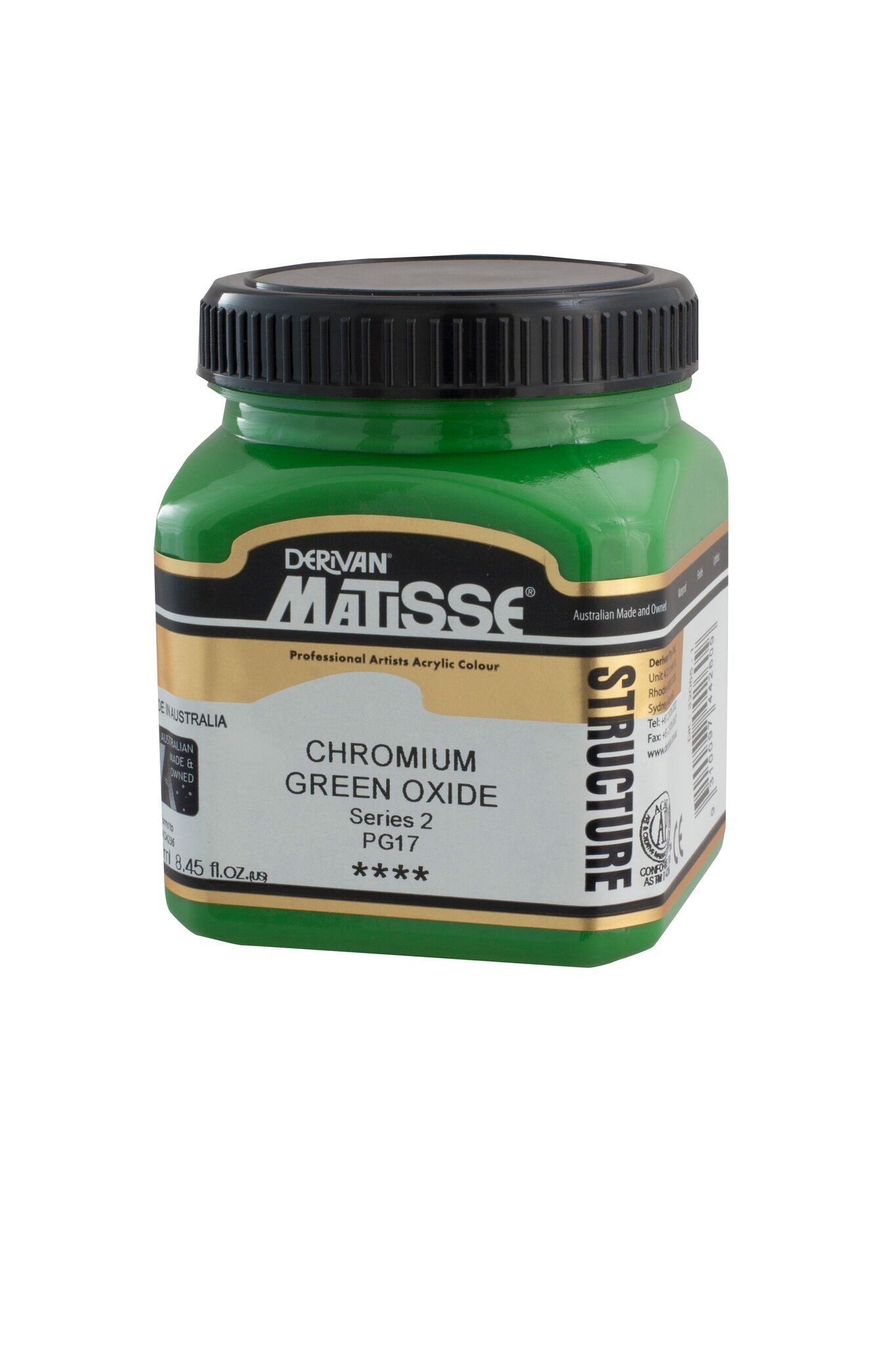 Matisse Structure 250ml Chromium Green Oxide - theartshop.com.au