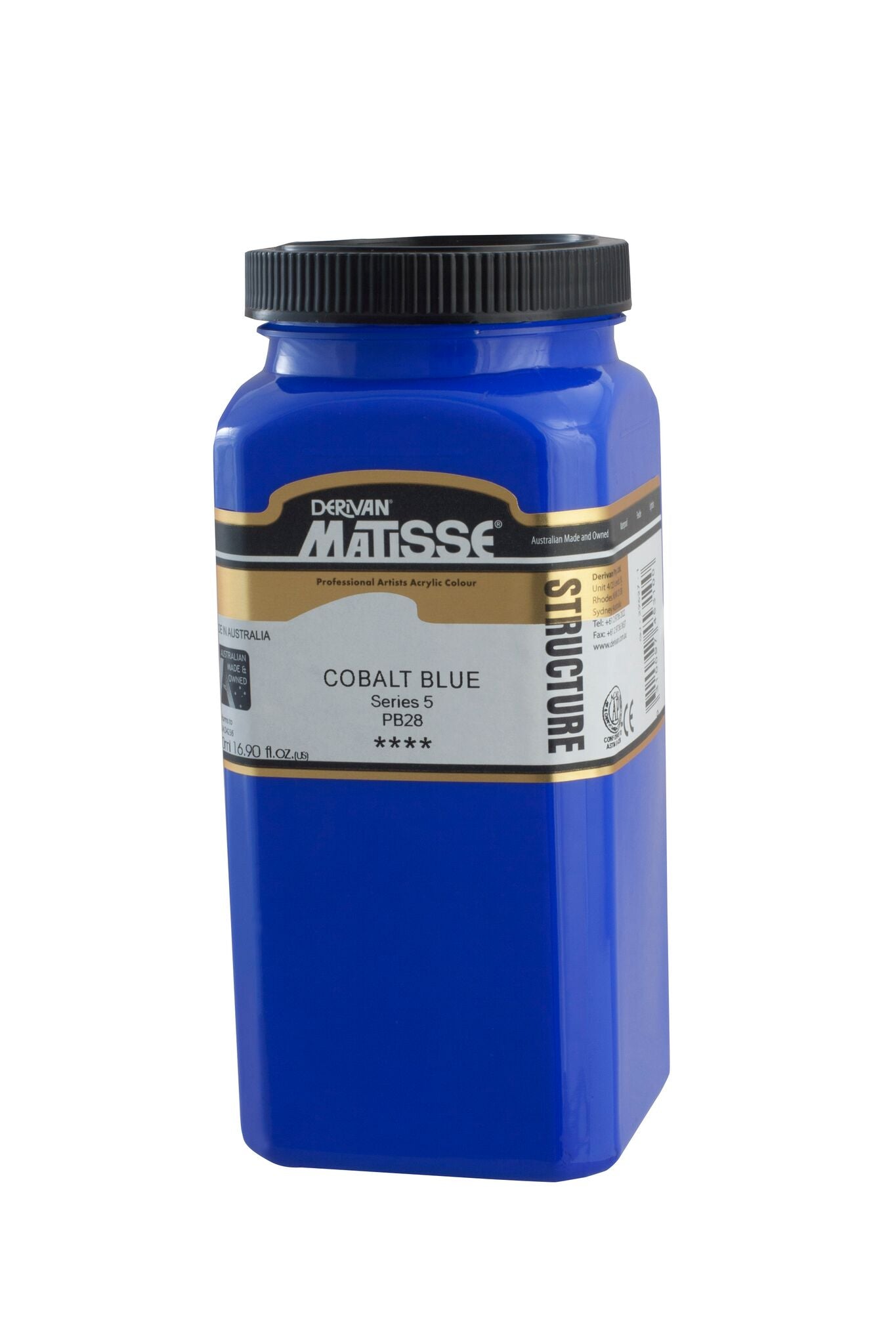 Matisse Structure 500ml Cobalt Blue - theartshop.com.au
