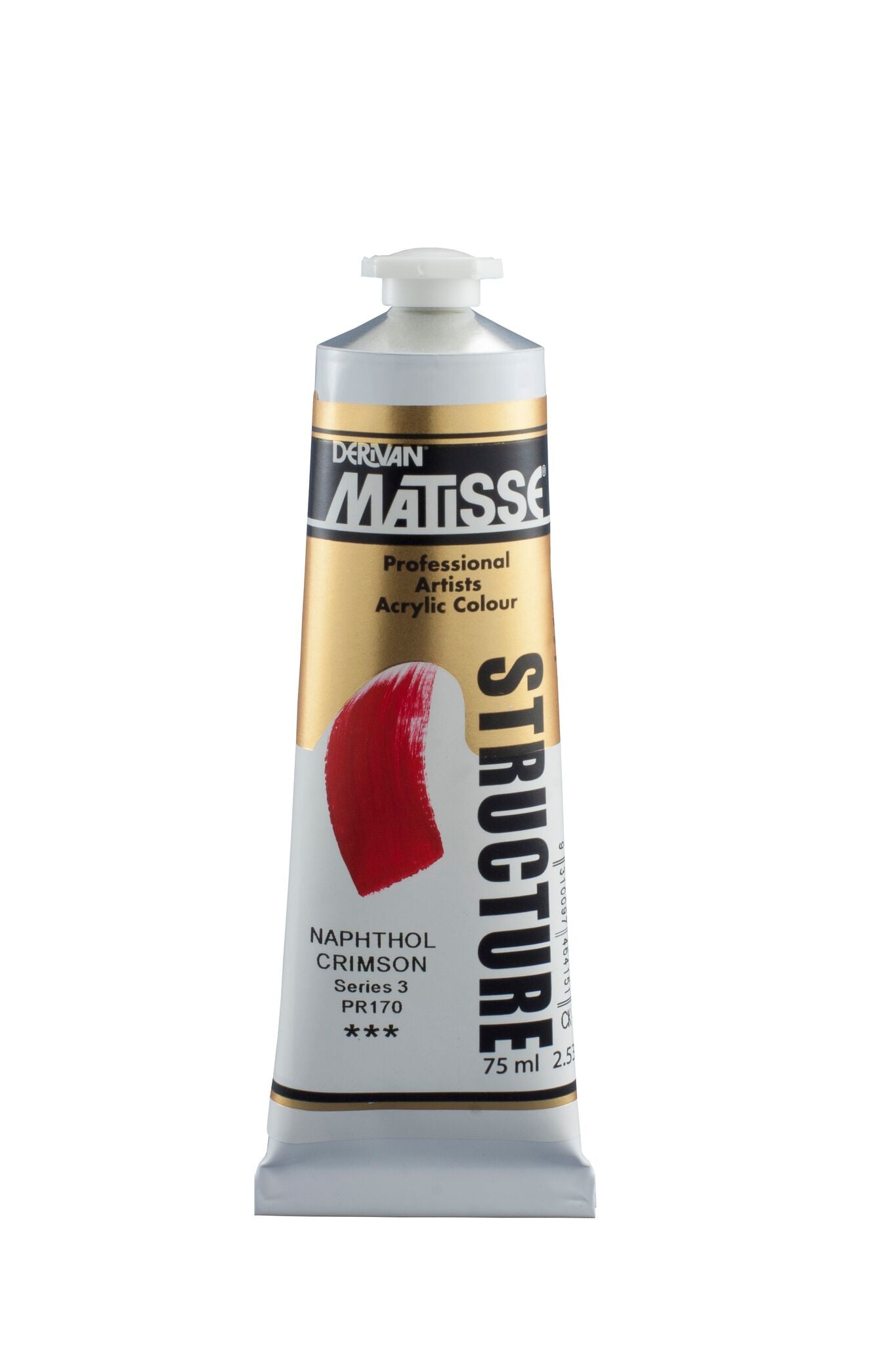 Matisse Structure 75ml Napthol Crimson - theartshop.com.au