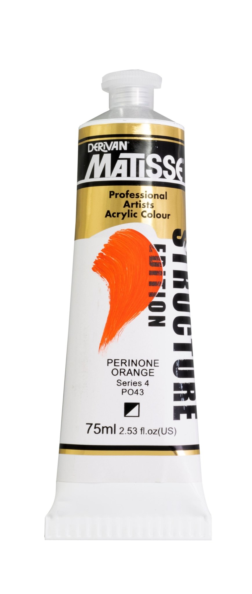 Matisse Structure 75ml Series 4 Perinone Orange – theartshop.com.au