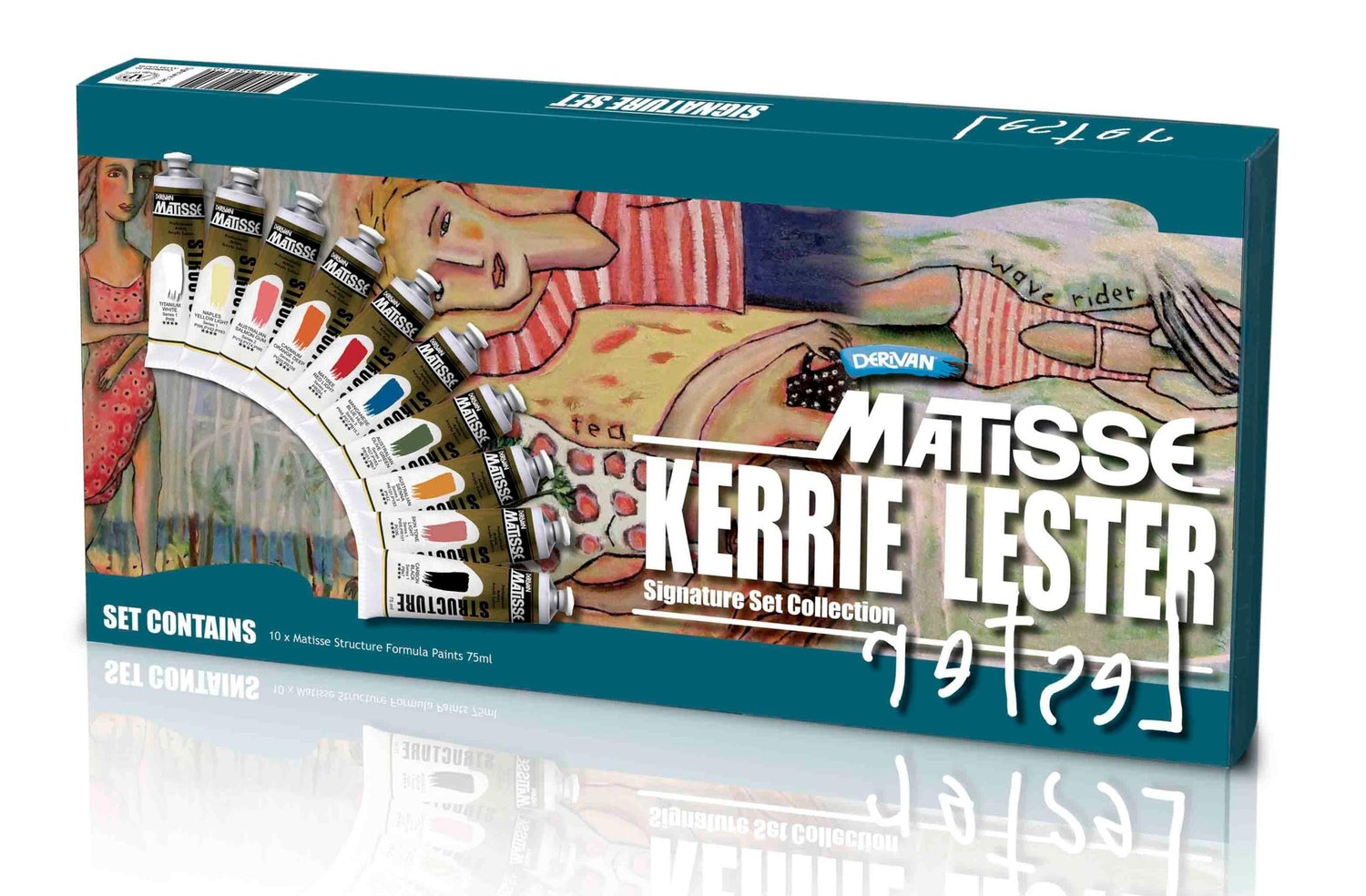 Matisse Structure Kerrie Lester Set 10 x 75ml - theartshop.com.au