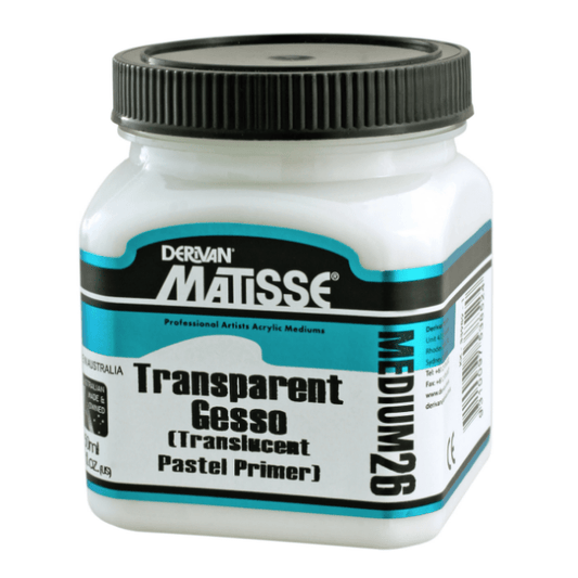 Matisse Transparent Gesso - Pastel Primer 250ml - theartshop.com.au