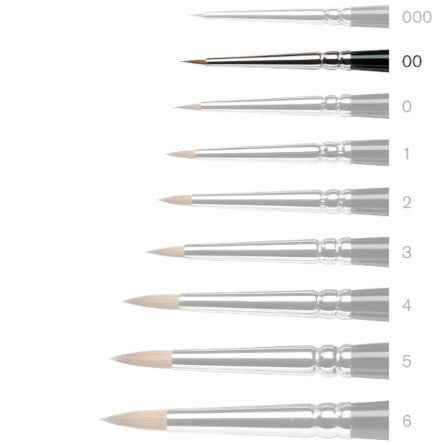 Winsor & Newton Series 7 Miniature Watercolour Sable Size 00 (discontinued & online only)