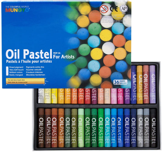 Mungyo Oil Pastel - 36 colours - theartshop.com.au