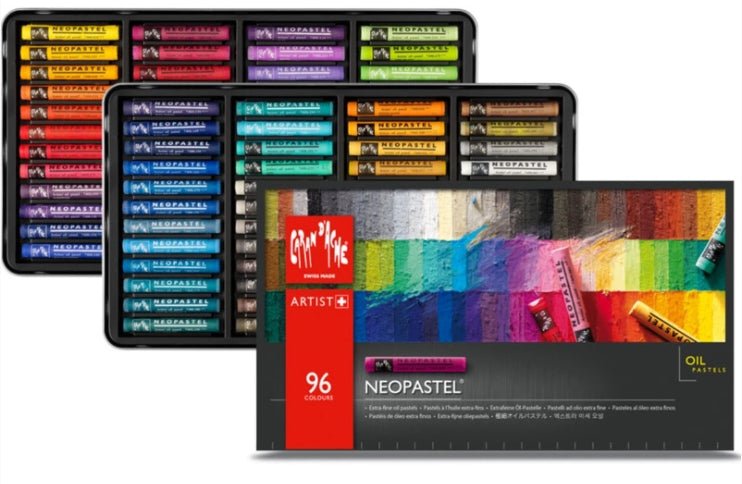 Neopastel Oil Set of 96 Asst Colours - theartshop.com.au