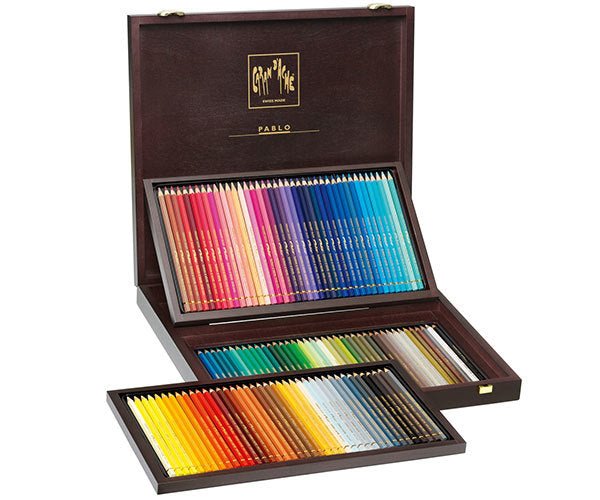 Pablo Pencils Wooden Box 120 - theartshop.com.au