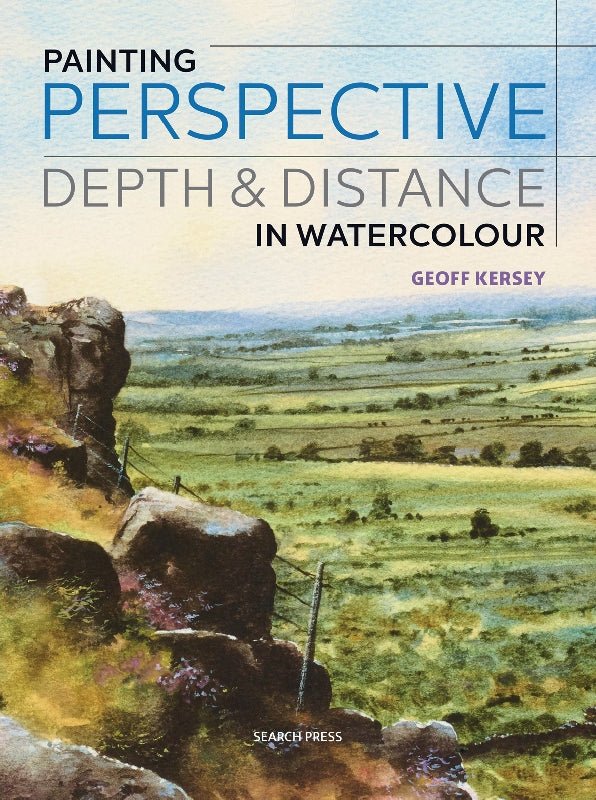 Painting Perspective Depth & Distance In Watercolour by Geoff Kersey - theartshop.com.au