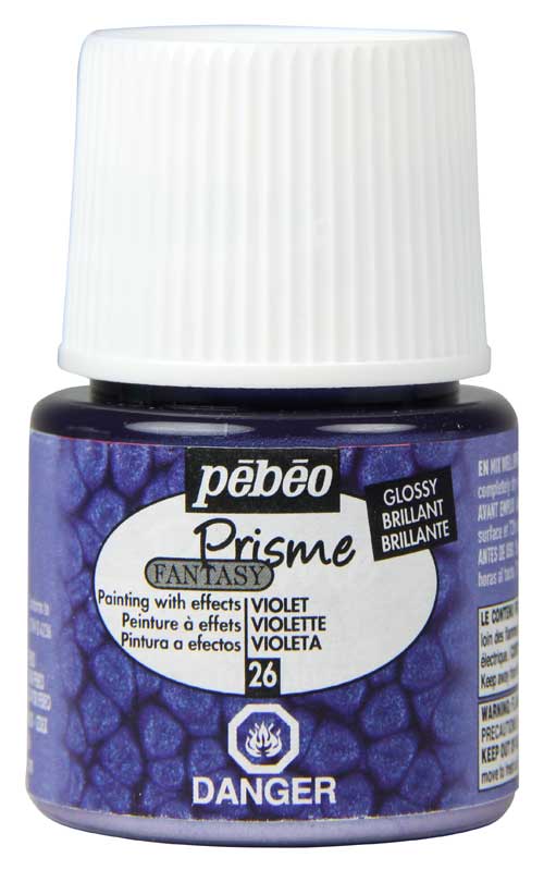 Pebeo Fantasy Prisme 45ml 26 Violet - theartshop.com.au