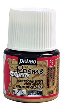Pebeo Fantasy Prisme 45ml 32 Antique Gold - theartshop.com.au