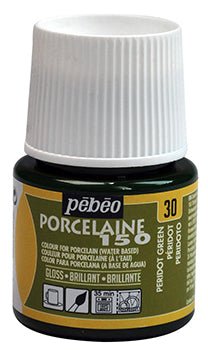 Pebeo Porcelaine 150 45ml 30 Peridot Green - theartshop.com.au