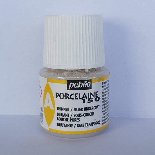 Pebeo Porcelaine Thinner / Filler Undercoat 45ml Bottle - theartshop.com.au