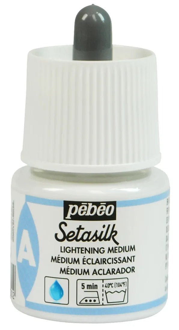 Pebeo Setasilk Lightening Medium 45ml - theartshop.com.au