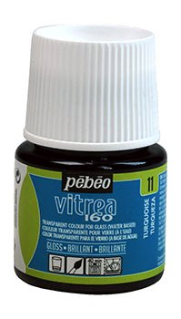 Pebeo Vitrea 160 45ml 11 Turquoise - theartshop.com.au