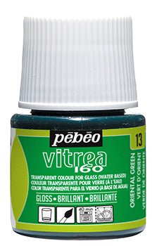 Pebeo Vitrea 160 45ml 13 Oriental Green - theartshop.com.au