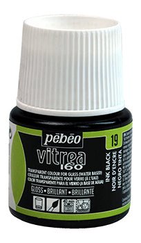 Pebeo Vitrea 160 45ml 19 Ink Black - theartshop.com.au