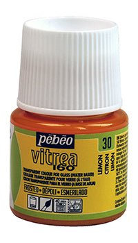 Pebeo Vitrea 160 45ml 30 Lemon - theartshop.com.au