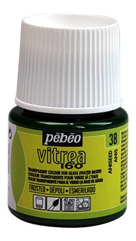 Pebeo Vitrea 160 45ml 38 Frosted Aniseed - theartshop.com.au
