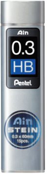 Pentel Ain Stein Lead 0.3mm HB - theartshop.com.au