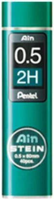 Pentel Ain Stein Lead 0.5mm 2H - theartshop.com.au