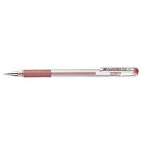 Pentel K118M Hybrid Gel Grip Roller Pen Bronze - theartshop.com.au