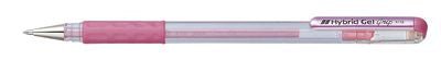 Pentel K118M Hybrid Gel Grip Roller Pen Pink - theartshop.com.au