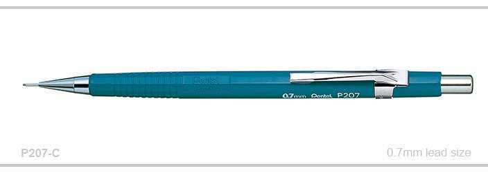 Pentel P207-C Drafting Pencil 0.7mm - theartshop.com.au