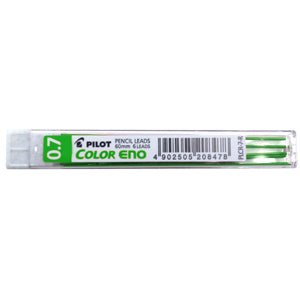 Pilot Color Eno Refill 0.7mm Pkt 6 Green - theartshop.com.au