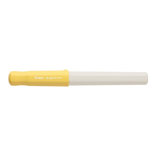 Pilot Kakuno Fountain Pen Medium Soft Yellow - theartshop.com.au