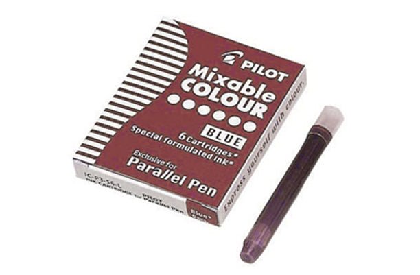 Pilot Parallel Pen Cartridge Pkt 6 Sepia - theartshop.com.au