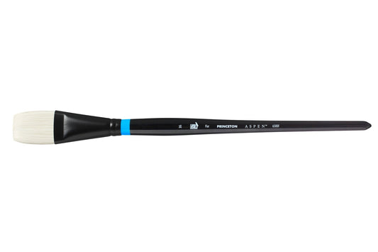Princeton Aspen Synthetic Long Handle Flat Size 16 - theartshop.com.au