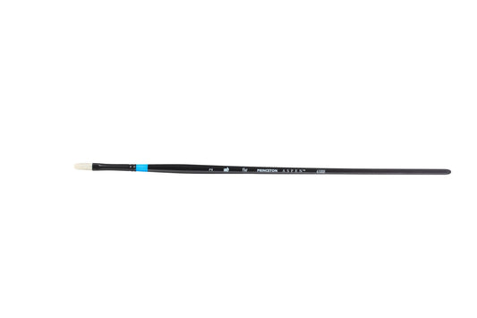 Princeton Aspen Synthetic Long Handle Flat Size 2 - theartshop.com.au