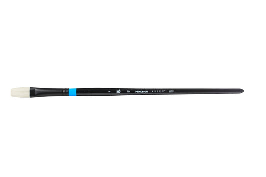 Princeton Aspen Synthetic Long Handle Flat Size 8 - theartshop.com.au