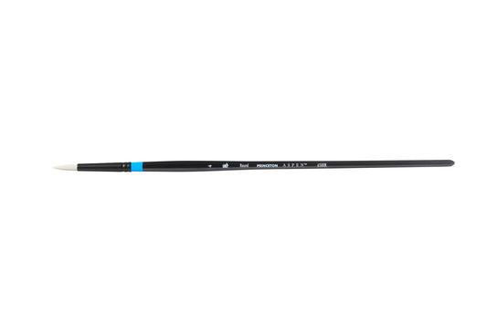 Princeton Aspen Synthetic Long Handle Round Size 4 - theartshop.com.au