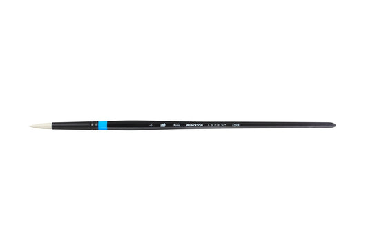 Princeton Aspen Synthetic Long Handle Round Size 6 - theartshop.com.au