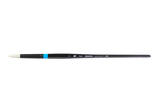 Princeton Aspen Synthetic Long Handle Round Size 8 - theartshop.com.au