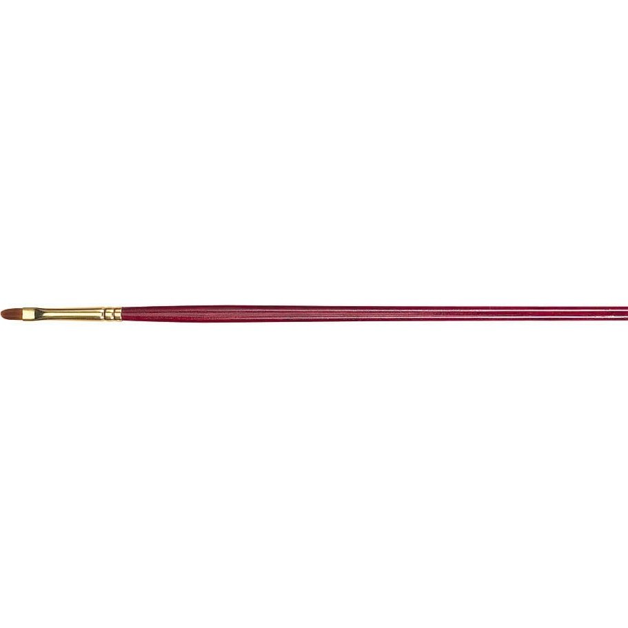 Princeton Heritage 4000 Synthetic Sable Long Handle Filbert Size 10 - theartshop.com.au