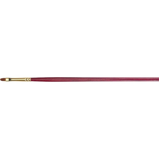 Princeton Heritage 4000 Synthetic Sable Long Handle Filbert Size 16 - theartshop.com.au