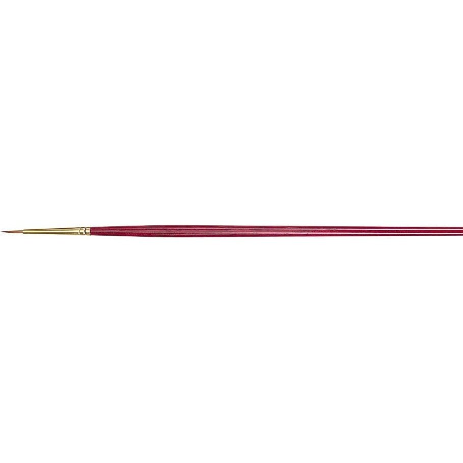Princeton Heritage 4000 Synthetic Sable Long Handle Round Size 1 - theartshop.com.au