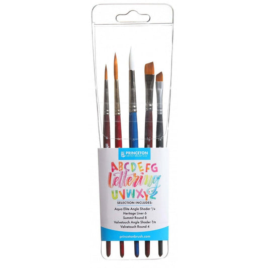 Princeton Lettering Brush Set 5 - theartshop.com.au