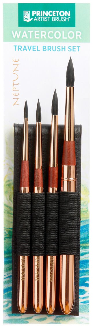 Princeton Neptune Travel Brush Set 4 - theartshop.com.au