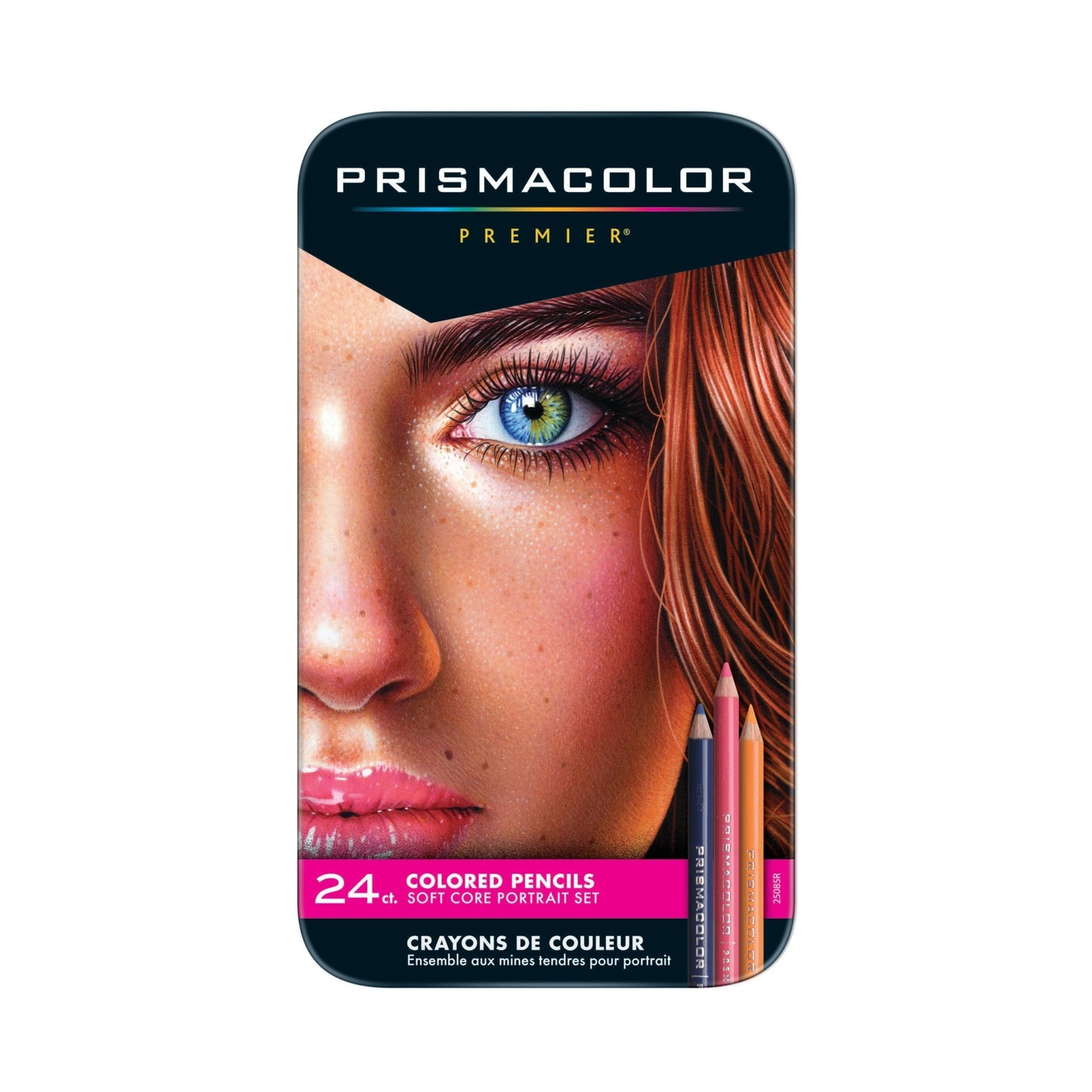 Prismacolor Premier Coloured Pencils Tin 24 Portrait - theartshop.com.au