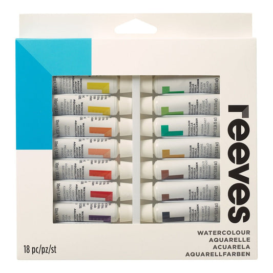 Reeves Watercolour Set 18 x 10ml - theartshop.com.au