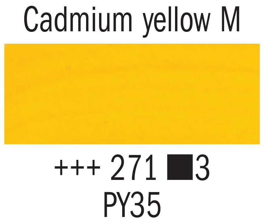 Rembrandt Acrylic 40ml 271 Cadmium Yellow Deep - theartshop.com.au