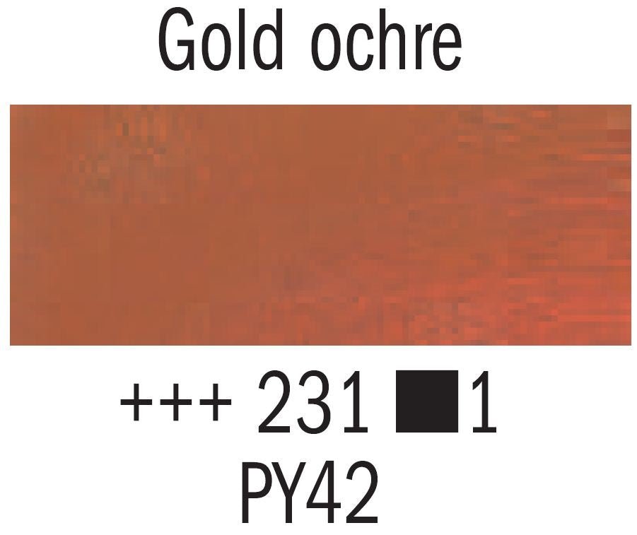 Rembrandt Oil 40ml 231 Gold Ochre - theartshop.com.au