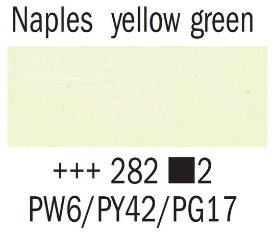 Rembrandt Oil 40ml 282 Naples Yellow Green - theartshop.com.au