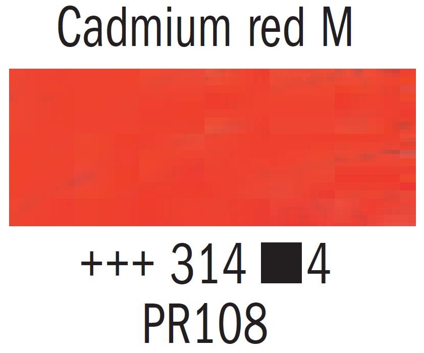 Rembrandt Oil 40ml 314 Cadmium Red Medium - theartshop.com.au