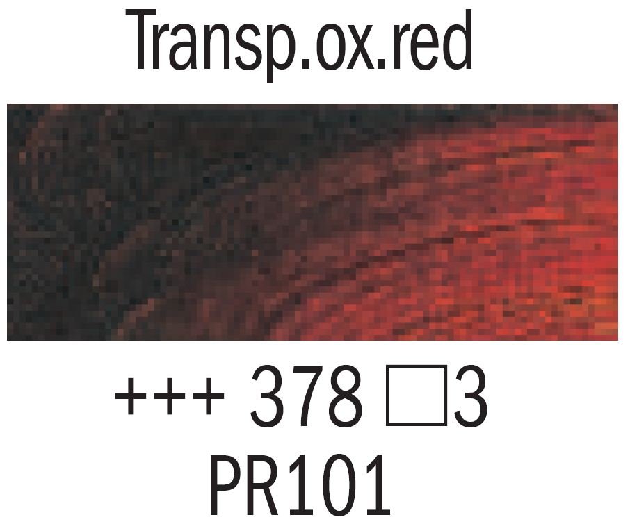 Rembrandt Oil 40ml 378 Transparent Oxide Red - theartshop.com.au