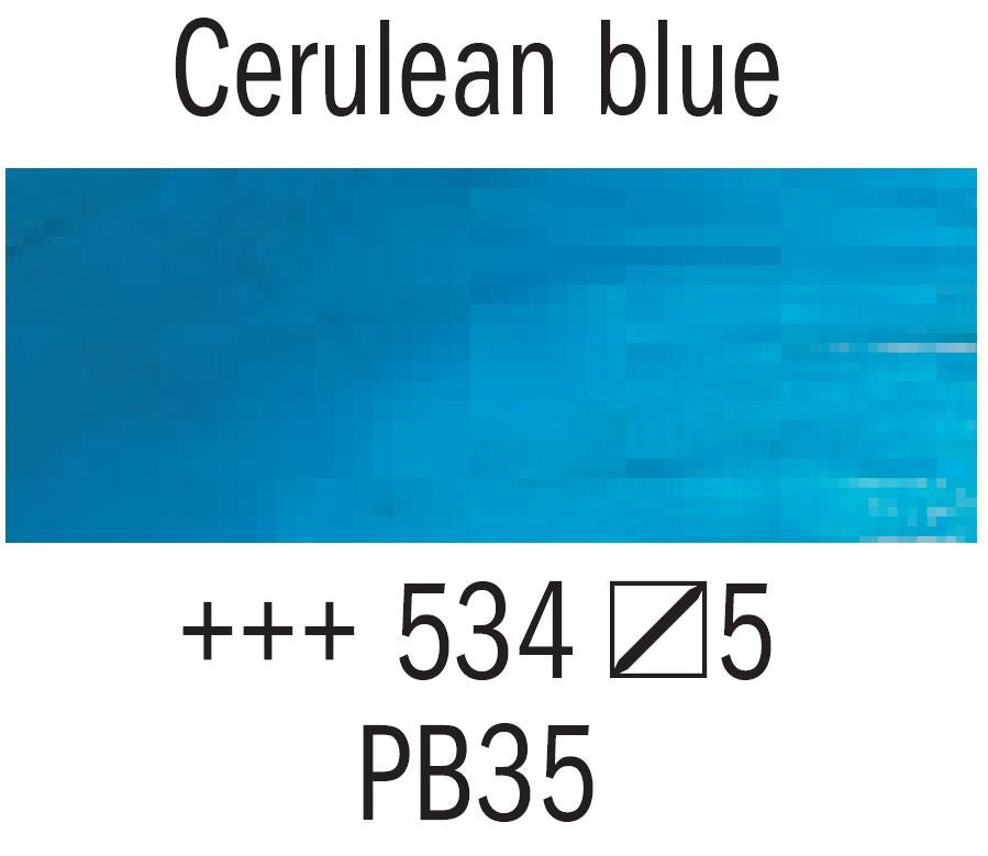 Rembrandt Oil 40ml 534 Cerulean Blue - theartshop.com.au