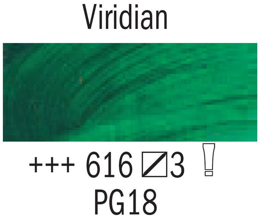 Rembrandt Oil 40ml 616 Viridian - theartshop.com.au