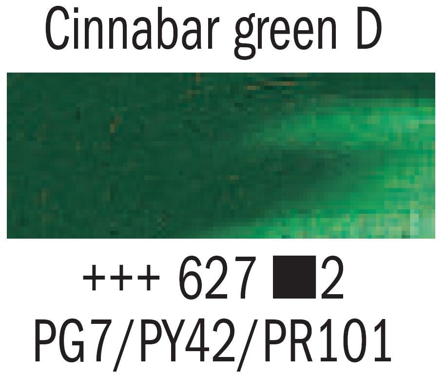 Rembrandt Oil 40ml 627 Cinnabar Green Deep - theartshop.com.au